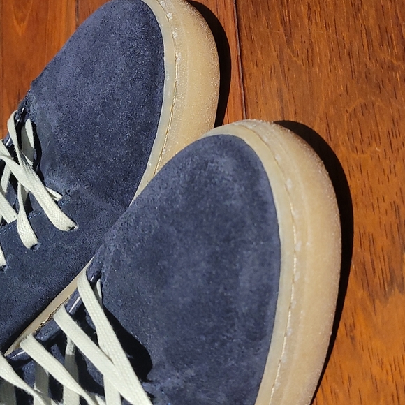 Pajar navy suede Men's shoes - Size 9.5 - Picture 2 of 13
